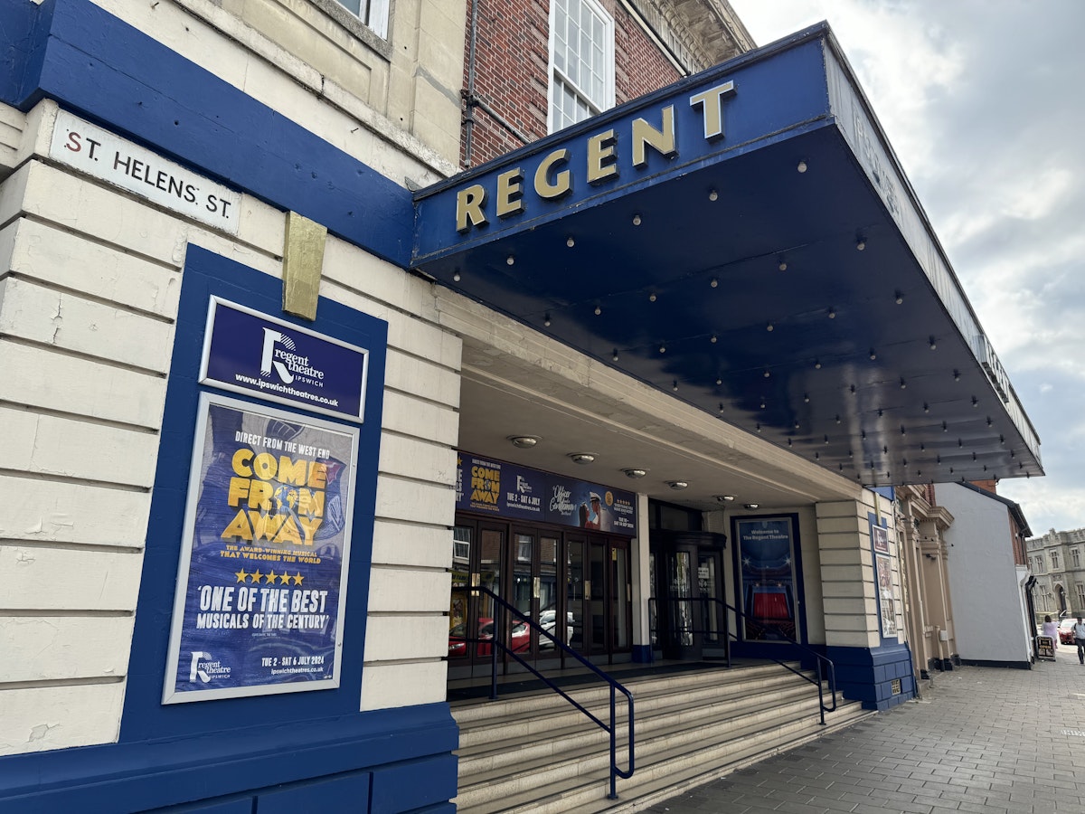 A photo of the Regent Theatre in Ipswich